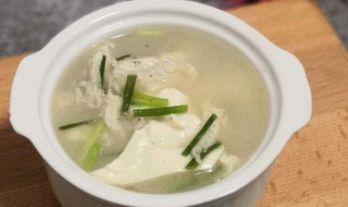 怎么做豆腐肉汤 需要准备什么材料呢