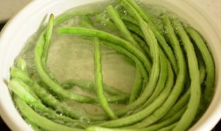 豇豆焯水多长时间 豇豆焯水多久