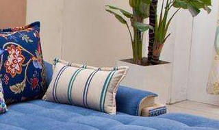 蓝色沙发配什么沙发背景画 沙发背景色调