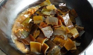 红烧海带怎么做好吃 几个步骤就搞定了