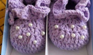 九个月宝宝的鞋子勾法 不会做鞋子的新妈妈们来看看