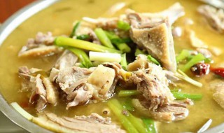 固始鹅块火锅的做法与配方 固始鹅块火锅怎么做