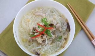 广西汤粉的做法 一大碗不够吃