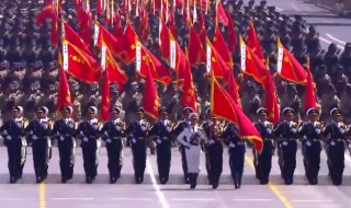 描写阅兵场面的句子 5个例句供你参考