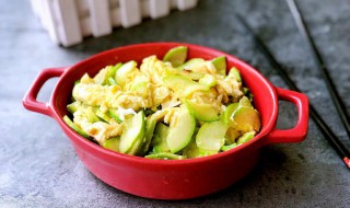 角瓜炒蛋家常做法 角瓜炒蛋怎么做