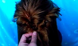 三股辫慢动作教程 三股辫慢动作编发