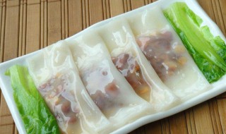 超薄肠粉配方 5分钟教你做外皮薄汤汁浓肠粉