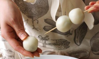 花香元宵串家常做法 花香元宵串怎么做