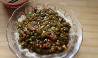 炸酱面的臊子怎么做 公开臊子的做法