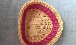 打包带怎么打圆底篮 打包带编织小篮子的方法