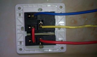 单开关5座怎么接线 5开单控开关如何接线