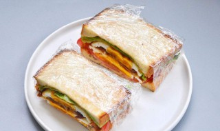 三文治包法 简单快手颜值高