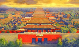 故宫路线图怎么画 请看回答