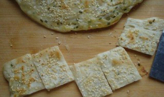 千层油葱饼的家常做法 请看做法