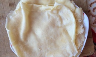 卷饼的面皮制作方法 教你做薄如蝉翼的卷饼皮