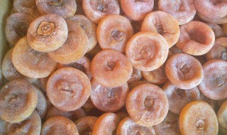 阴雨天晒柿饼发霉怎么处理 如何保持较好