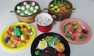 粘土食物教程 用粘土制作牛肉汉堡包