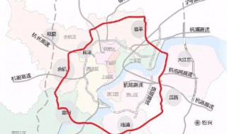 杭州中环高架具体线路 杭州中环路线图