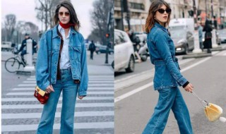 阔腿牛仔裤配什么外套 阔腿牛仔裤配什么外套