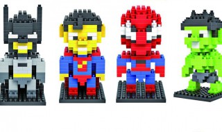 loz积木拼装教程 微钻积木阿拉蕾的拼法