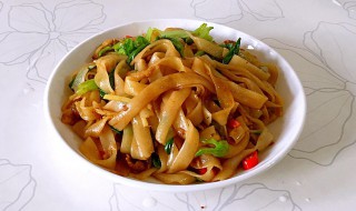 拌河粉的做法 需要注意这几点