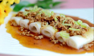 肉酱肠粉家常做法 原来是这样做的