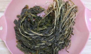 干萝卜缨怎么做菜 干萝卜缨的吃法