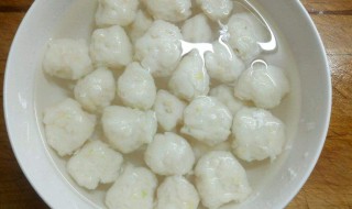 浙江鱼丸的做法 不妨动手做一下