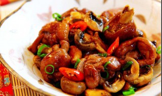 红烧鸡块蘑菇做法 原来是这样做的