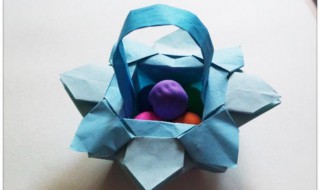 篮子怎么叠 手工DIY篮子的方法