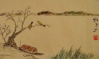 野渡无人舟自横的上一句 春潮带雨晚来急