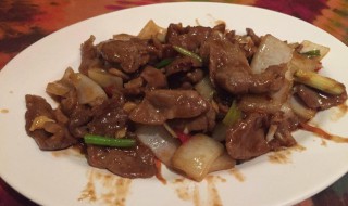 鹿肉怎么做 家常炒鹿肉的做法