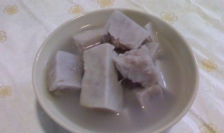 香芋糖水怎么保存 香芋糖水的保存方法