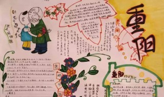 爱在深秋情暖重阳手抄报内容 重阳手抄报内容素材