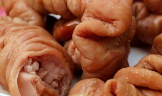 怎样做猪大肠卤味 做猪大肠卤味的方法