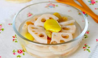 如何做藕节汤 做藕节汤方法介绍