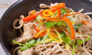 凉拌荞麦面如何做 做凉拌荞麦面的方法