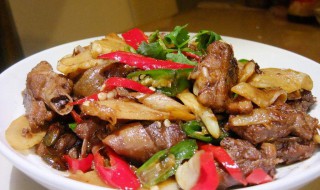 姜炒鸭制作方法 姜炒鸭制作方法介绍
