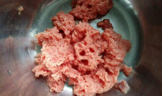 剁牛肉馅做法 剁牛肉馅做法介绍