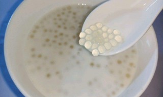 西米露制作方法 西米露做法介绍