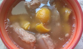 板栗冬瓜排骨汤 怎么做板栗冬瓜排骨汤