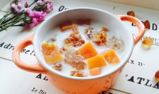 桃胶牛奶的做法 桃胶牛奶简单做法