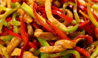 红椒炒肉丝的做法 红椒炒肉丝怎么做