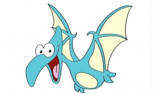 翼龙怎么画 翼龙简笔画教程