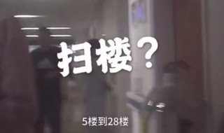 什么叫扫楼 扫楼是什么