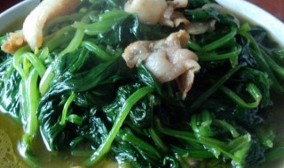 油焖菠菜的家庭做法 油焖菠菜的正宗做法