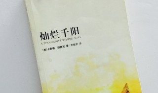 灿烂千阳故事梗概 灿烂千阳主要内容