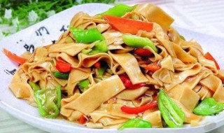 炒干豆腐可以放小苏打吗 谁知道