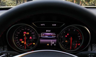 仪表盘a是什么意思 仪表盘a是里程计数