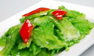 凉拌苦瓜家常做法 凉拌苦瓜怎么做